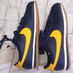 Nike Cortez Navy and Yellow (No Box)